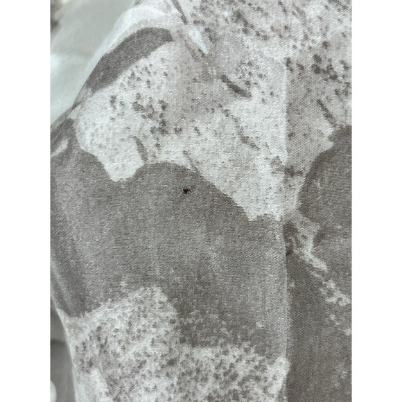 Banana Republic Strapless Silk Floral Top Size 6 A Line Babydoll Ruffle Feminine - Picture 5 of 13